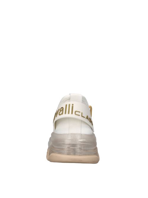 Sneakers in tessuto CAVALLI CLASS | CC002 B KNIT DBIANCO